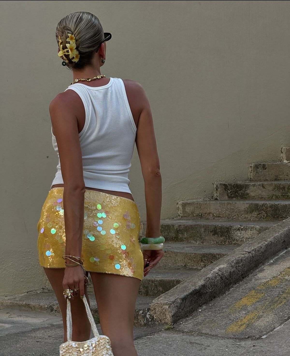 Sequin Skirt Summer