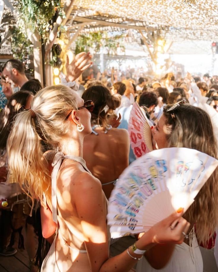 Rooftop Crowd
